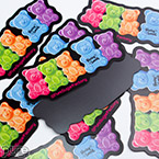 Pure Sugar Factory Gummy Bear Magnets