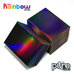 Rainbow Gloss Finish on 2.5x3.5 Rectangle Fridge Magnets