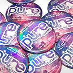 Rainbow Gloss Finish Out of This World Quality by PureButtons.com