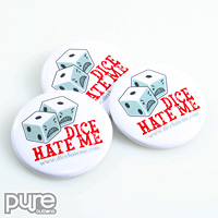 Advertising Promotional Custom Buttons Sample Photo
