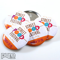 Events Promotional Custom Buttons Sample Photo