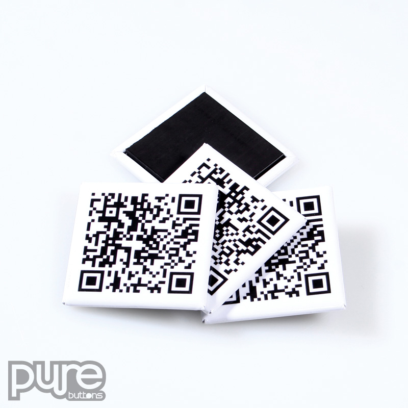 Square QR Code Buttons