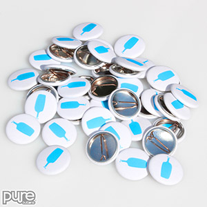 Blue Bottle Coffee Company 1 Inch Custom Buttons