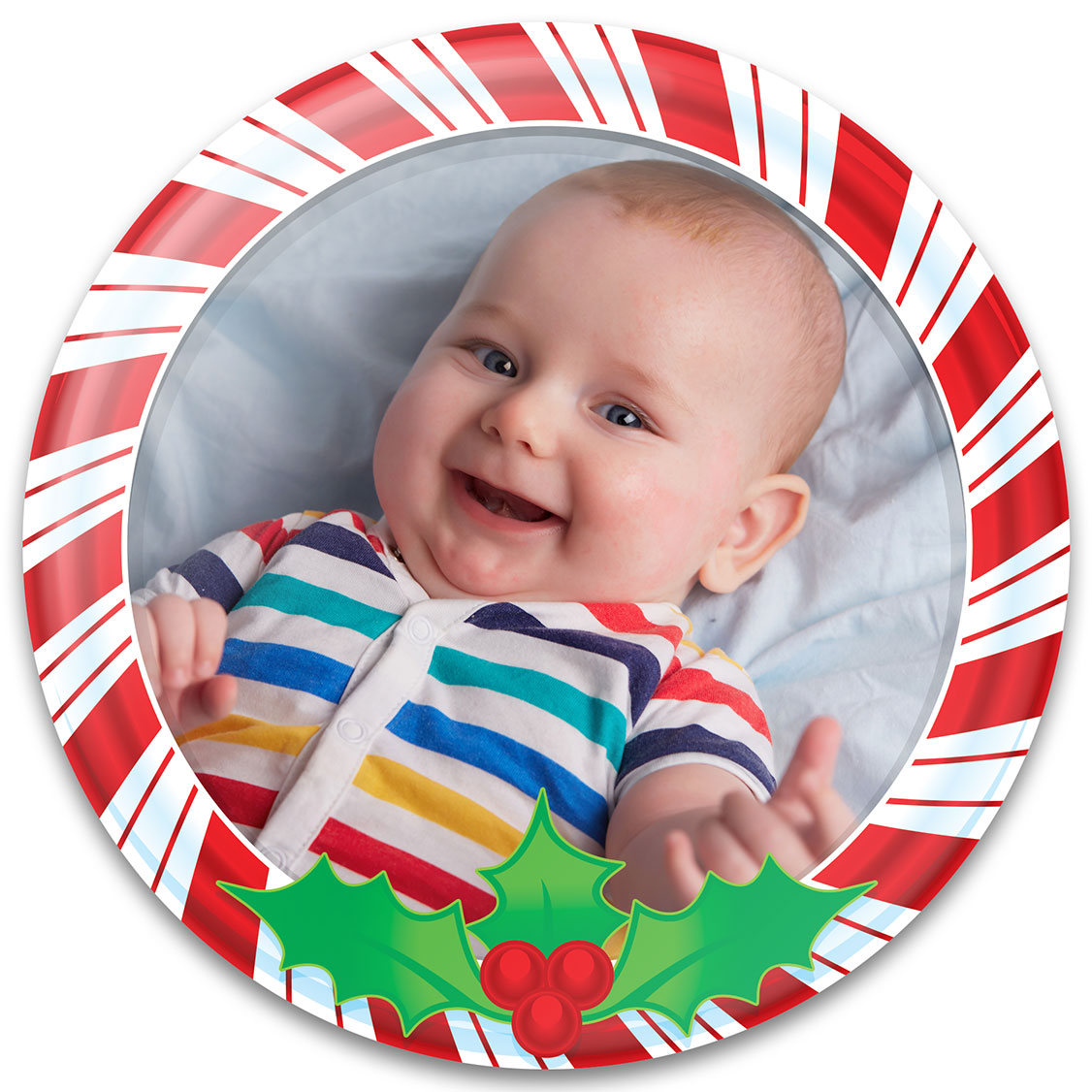 Candy Cane - Baby's 1st Christmas Ornament Design